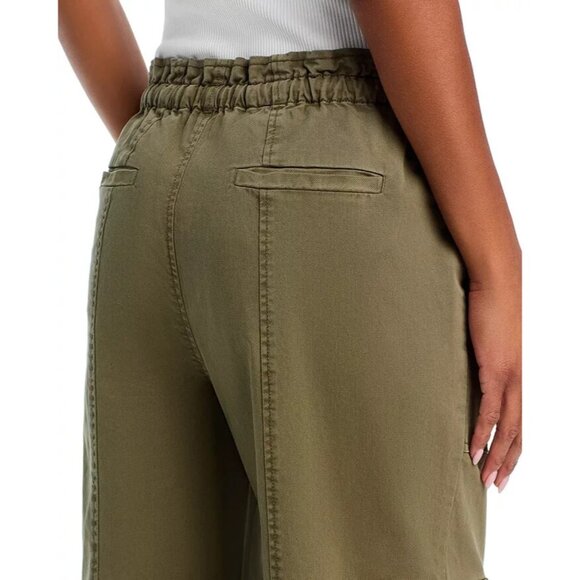 Rails Bodie Pants Womens Size M Olive Green Cotton Relaxed Fit Stretch Cargo - Picture 5 of 16